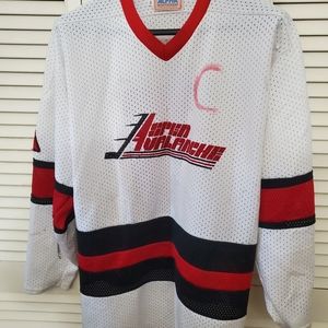 Pair of vintage hockey jerseys
